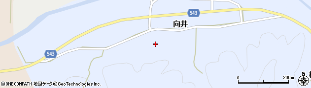 兵庫県丹波篠山市向井211周辺の地図