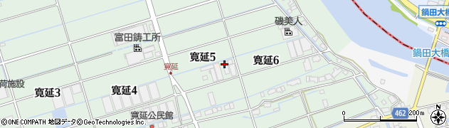 ベニクス株式会社　弥富第二工場周辺の地図