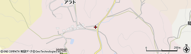 愛知県豊田市平折町周辺の地図