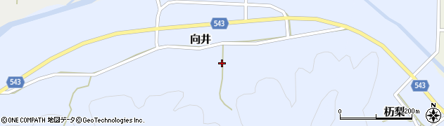 兵庫県丹波篠山市向井373周辺の地図
