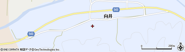 兵庫県丹波篠山市向井197周辺の地図