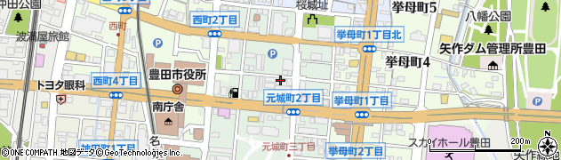ソーマ化粧品　豊田営業所周辺の地図