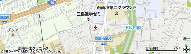 静岡県田方郡函南町仁田136周辺の地図