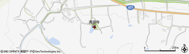 京都府南丹市園部町口人（シウダニ）周辺の地図