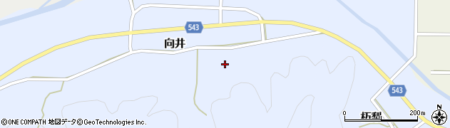 兵庫県丹波篠山市向井389周辺の地図