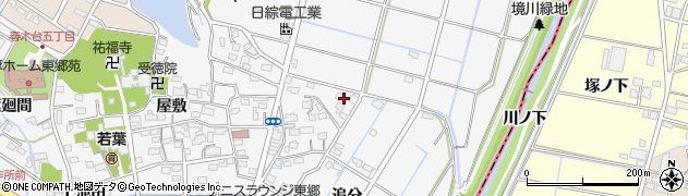 愛知県愛知郡東郷町春木追分6-2周辺の地図
