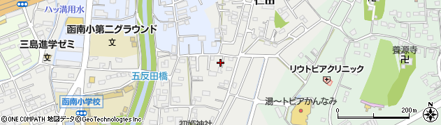 静岡県田方郡函南町仁田603周辺の地図