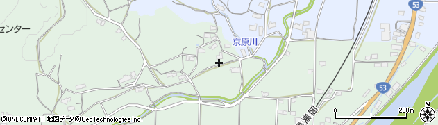 岡山県津山市高野本郷20周辺の地図