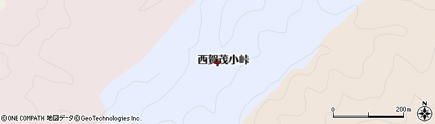 京都府京都市北区西賀茂小峠周辺の地図