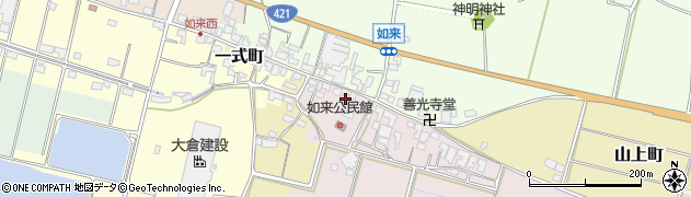 滋賀県東近江市市原野町1077周辺の地図
