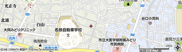 愛知県名古屋市緑区鳴海町文木周辺の地図