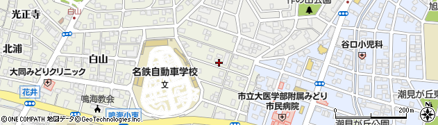 愛知県名古屋市緑区鳴海町（文木）周辺の地図