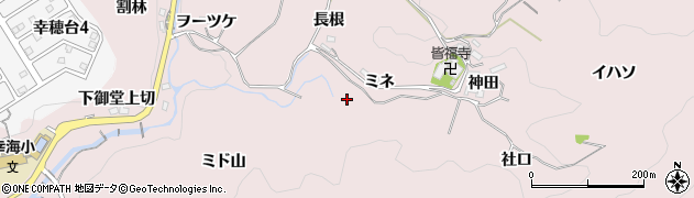 愛知県豊田市幸海町（出口）周辺の地図