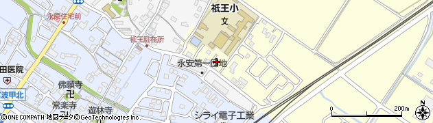 滋賀県野洲市上屋1290周辺の地図