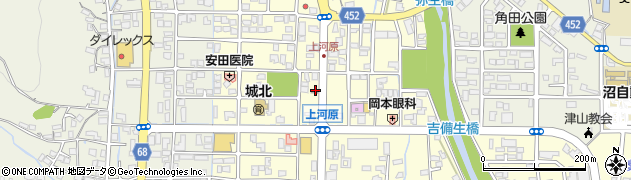 上河原簡易郵便局周辺の地図