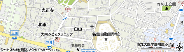 名鉄自動車学校周辺の地図