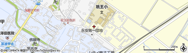 滋賀県野洲市上屋1309周辺の地図