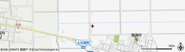 滋賀県東近江市上大森町2470周辺の地図