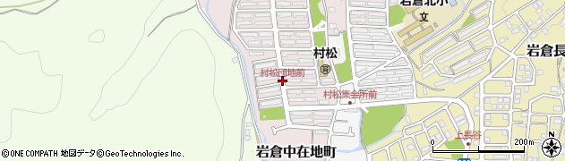 村松団地前周辺の地図