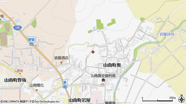 〒669-3144 兵庫県丹波市山南町奥の地図