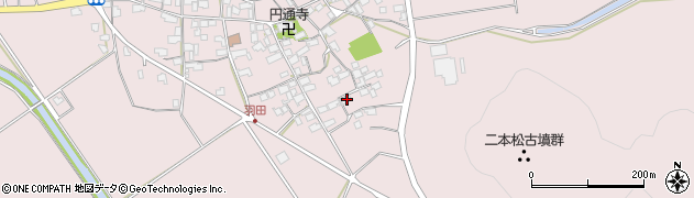 滋賀県東近江市上羽田町566周辺の地図