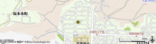 日吉台第6公園周辺の地図