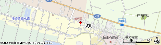 滋賀県東近江市石谷町1203周辺の地図