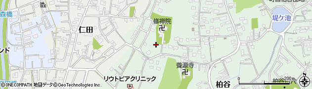 静岡県田方郡函南町柏谷111周辺の地図