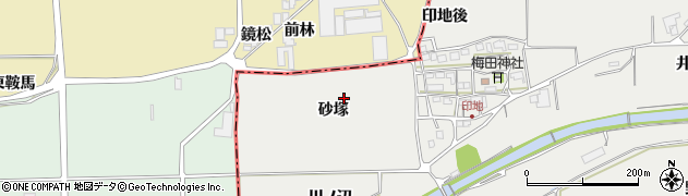 京都府亀岡市旭町（砂塚）周辺の地図