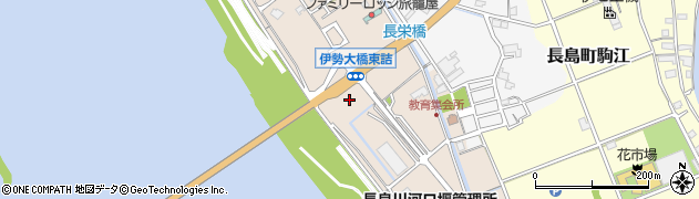 三重県桑名市長島町十日外面周辺の地図