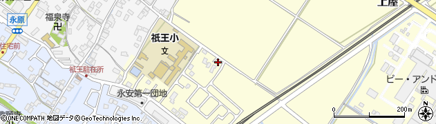 滋賀県野洲市上屋1175周辺の地図