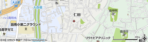 静岡県田方郡函南町仁田667-9周辺の地図