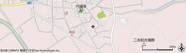 滋賀県東近江市上羽田町565周辺の地図