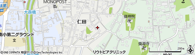 静岡県田方郡函南町仁田680周辺の地図