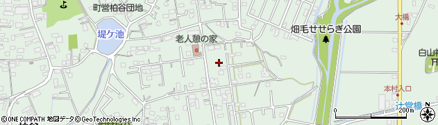 静岡県田方郡函南町柏谷1261周辺の地図