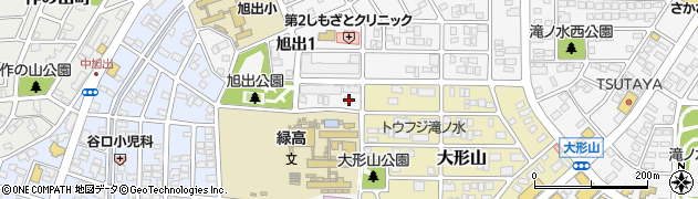 愛知県名古屋市緑区旭出1丁目711周辺の地図