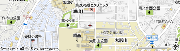 愛知県名古屋市緑区旭出1丁目712周辺の地図