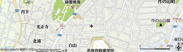 愛知県名古屋市緑区鳴海町薬師山118周辺の地図