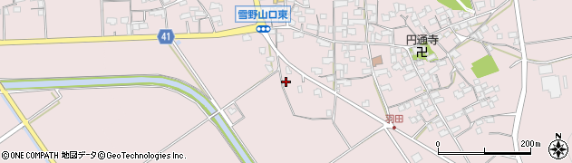 滋賀県東近江市上羽田町815周辺の地図