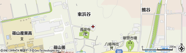 岡屋株式会社篠山工場周辺の地図