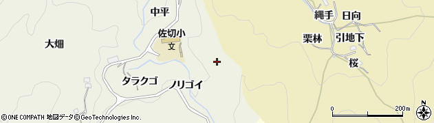 愛知県豊田市上脇町（畑中）周辺の地図