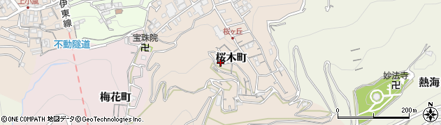 静岡県熱海市桜木町19周辺の地図