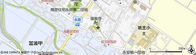 滋賀県野洲市永原674周辺の地図