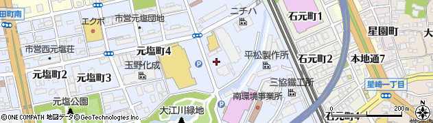 竹中高圧工業株式会社周辺の地図