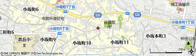 三宅建具店周辺の地図