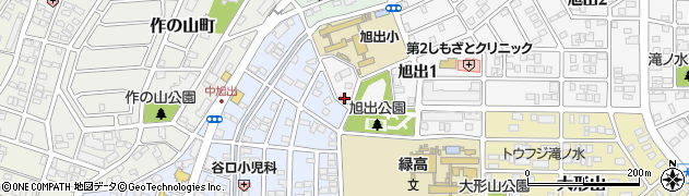 愛知県名古屋市緑区旭出1丁目1007周辺の地図