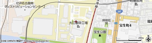 名古屋日酸株式会社周辺の地図
