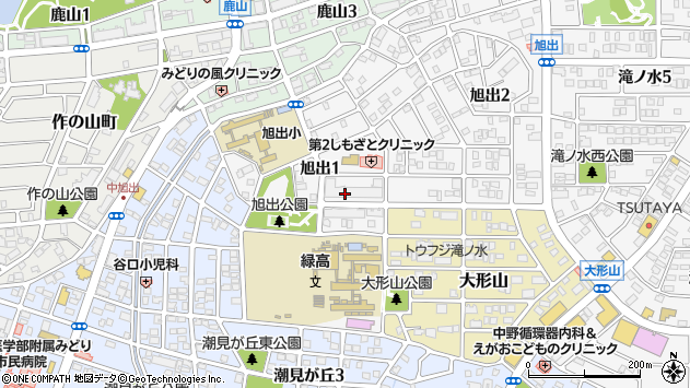 〒458-0031 愛知県名古屋市緑区旭出の地図