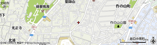 愛知県名古屋市緑区鳴海町薬師山37周辺の地図
