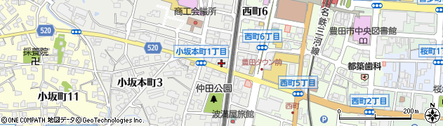 博多将軍周辺の地図